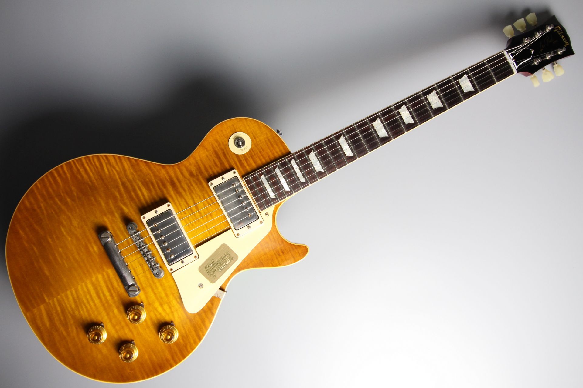 【新品特価】現地選定品 Gibson Custom Shop 1959 Les Paul Standard Reissue VOS Dirty Lemon 入荷！