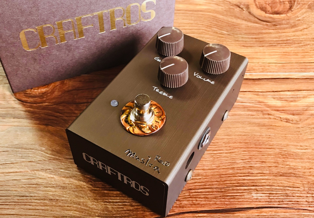 【話題のビルダー系エフェクター】CRAFTROS “musica rev.D”入荷しました！