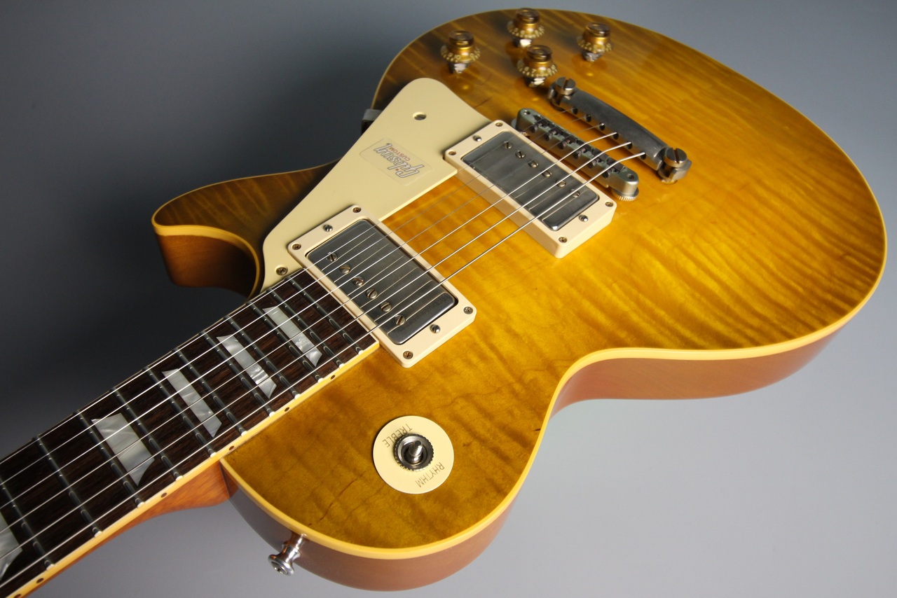 【お買い得品】Gibson Custom Shop 1959 Les Paul Standard M2M Green Lemon VOS