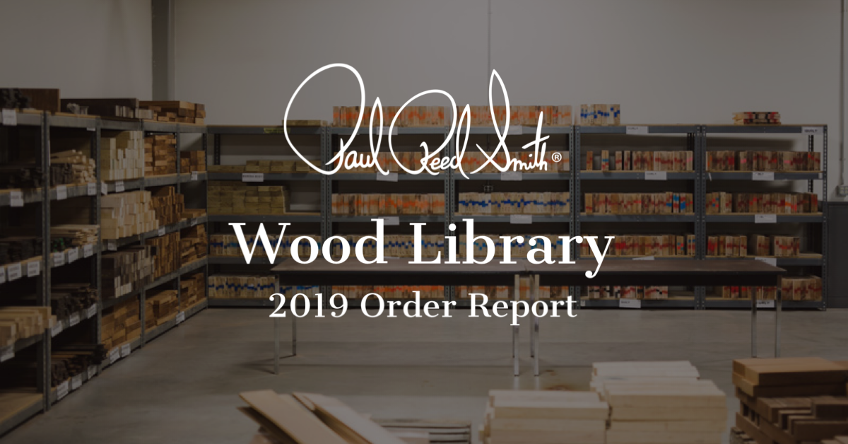 Paul Reed Smith 2019年Wood Libraryオーダーツアーレポート