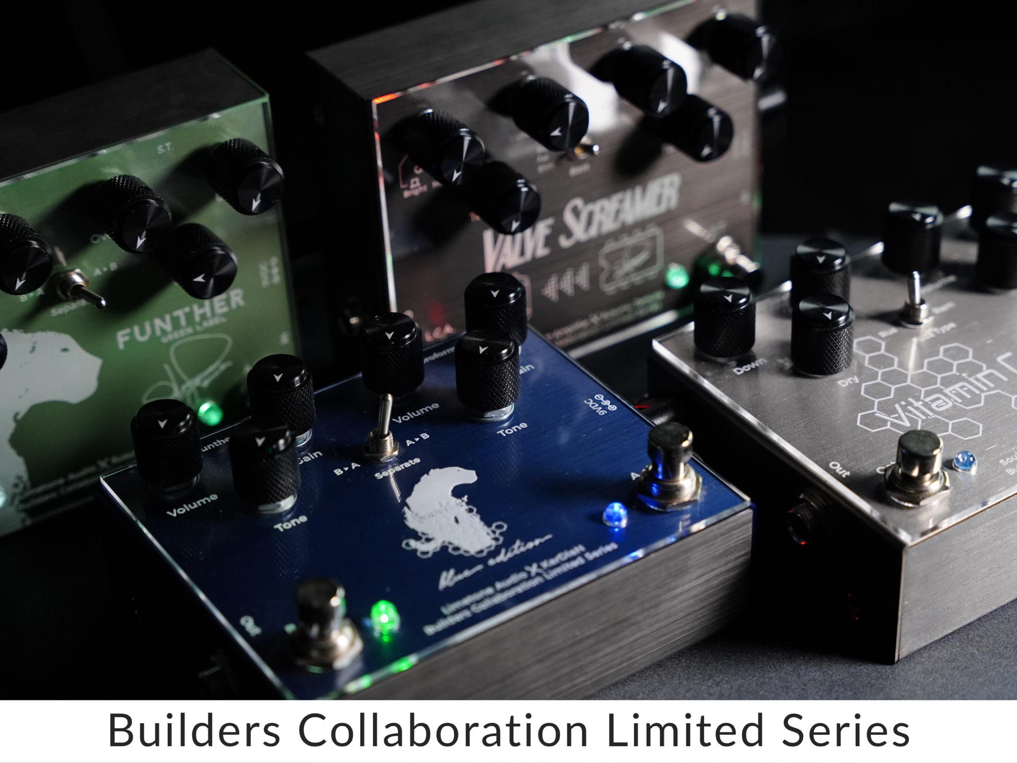 『Builders Collaboration Limited Series』エフェクタービルダーのコラボレーションで製作するスペシャルモデル！