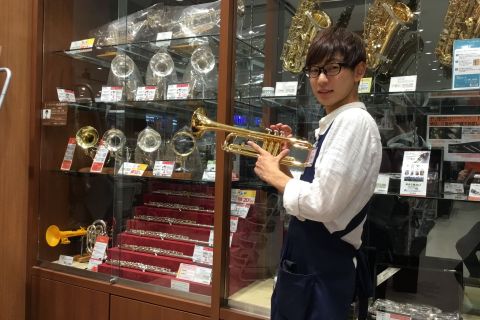 スタッフ写真 管楽器 小野原