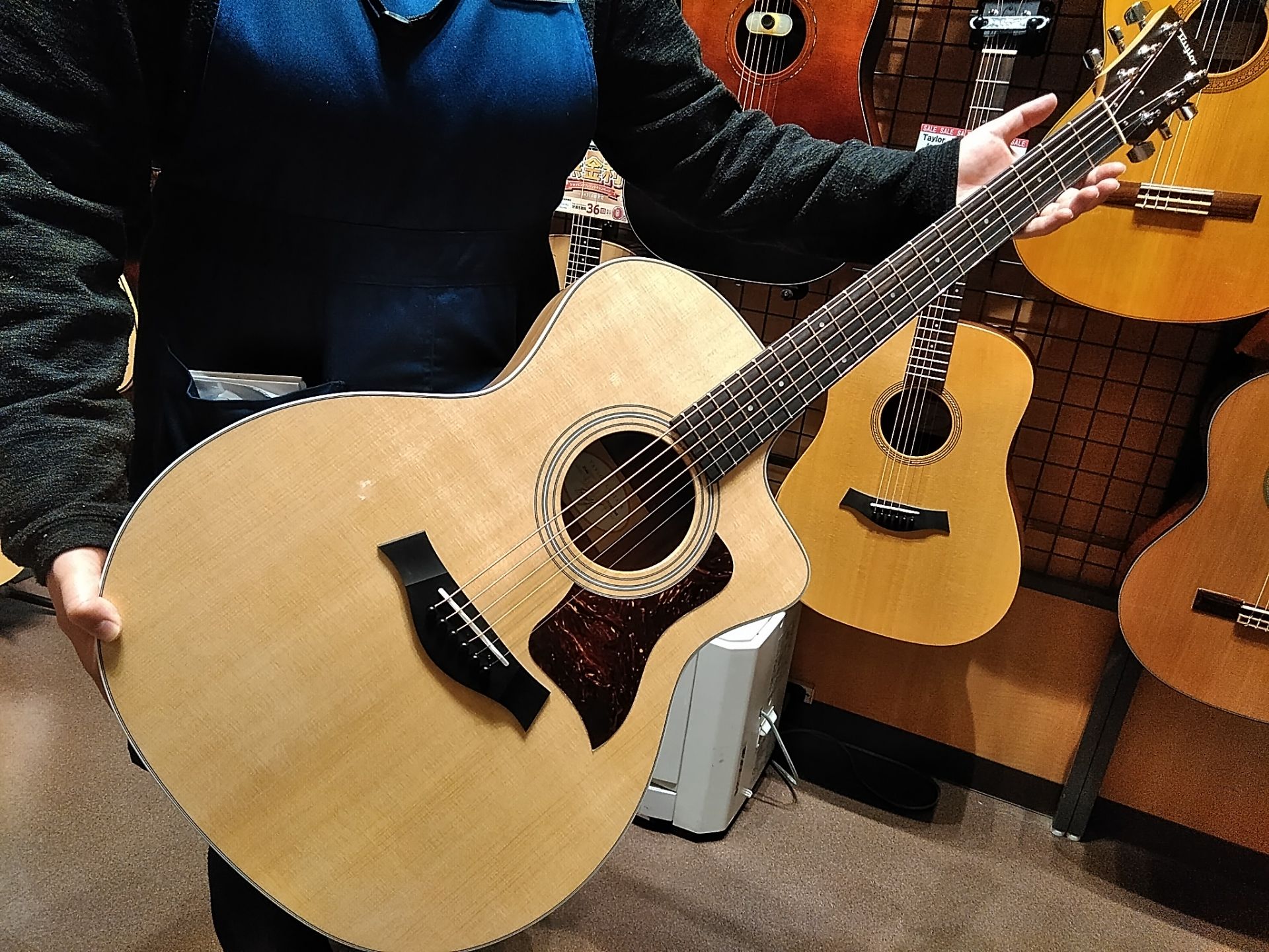 【アコースティックギター入荷情報】Taylor 214ce-Koa入荷しました！