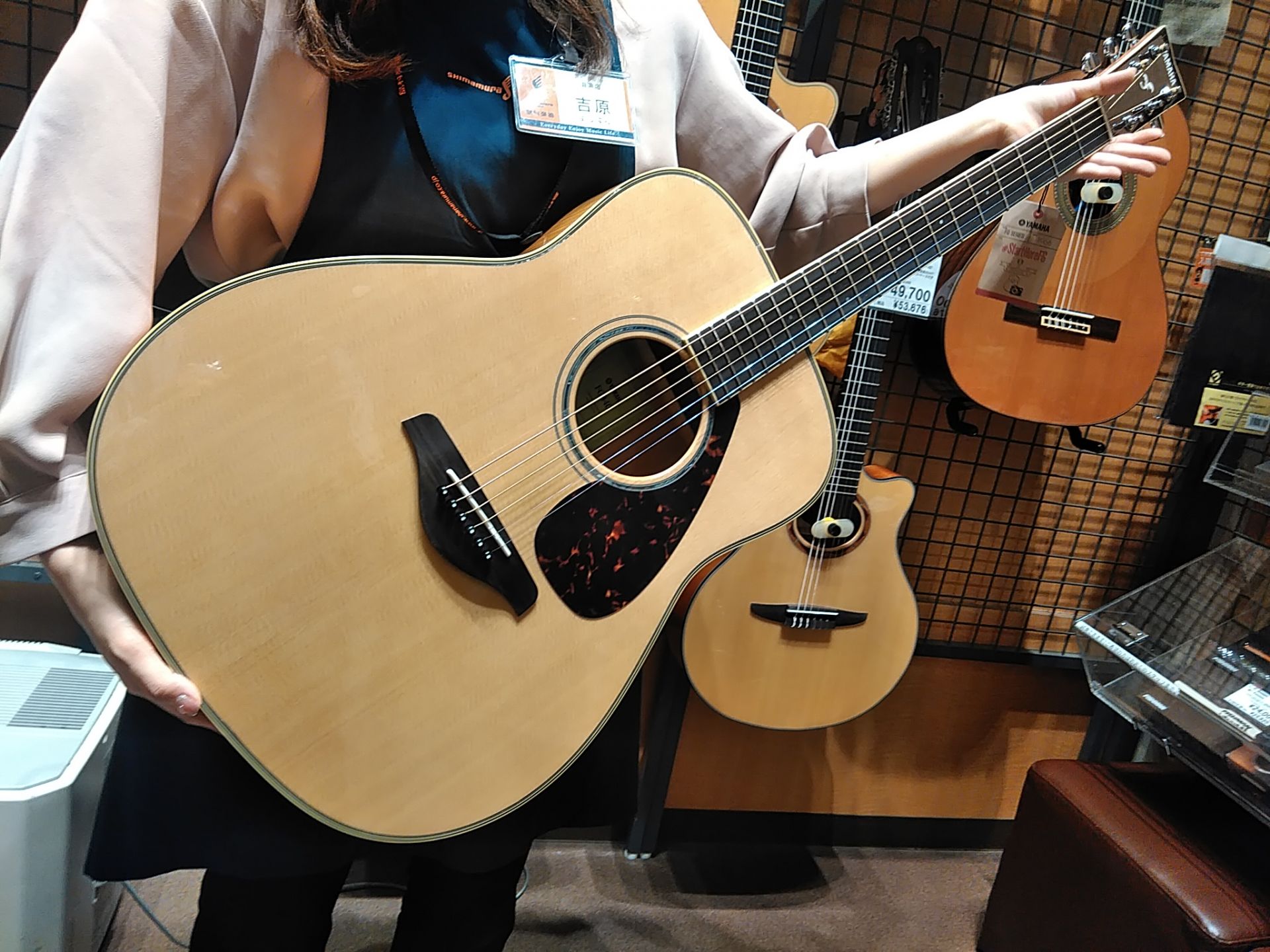 【アコースティックギター入荷情報】YAMAHA FG840入荷しました！