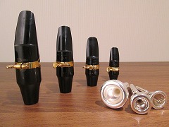 【管楽器】マウスピースラインナップ！定番揃えてます♪