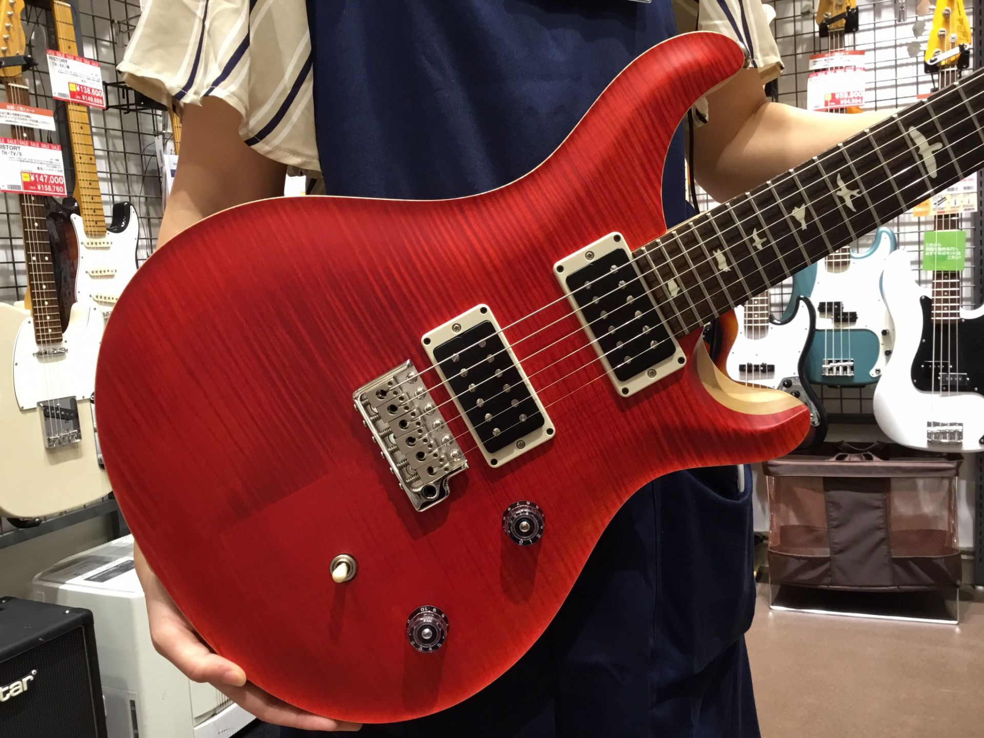 【エレキギター入荷情報】PRS「CE 24 SATIN」「SECustom24 QM LTD」入荷しました！