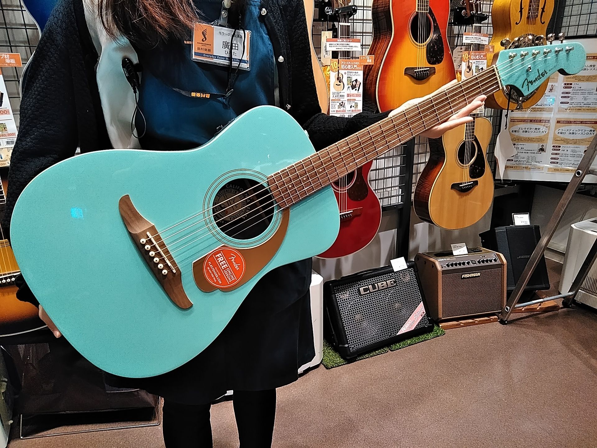 アコースティックギター入荷情報】Fender Malibu Player入荷しました ...