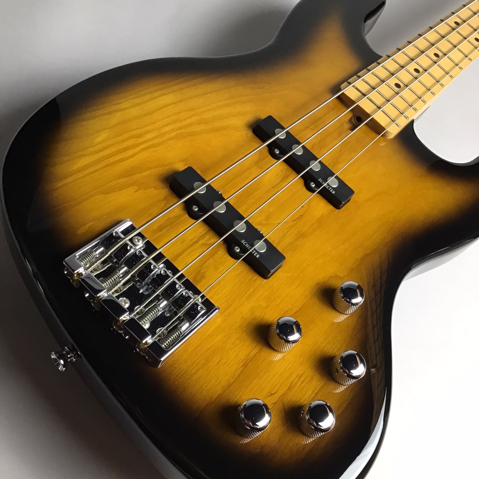 【中古ベース入荷速報！】SCHECTER CB-1-STD (Tobacco Brown Sunburst)【日本製】 が入荷しました！