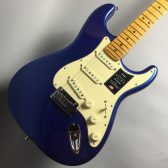 【ギター入荷速報！】Fender(フェンダー) American Ultra Stratocaster Maple (Cobra Blue)  WEB購入できます！