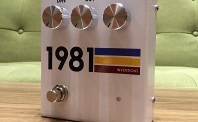 【エフェクター入荷速報！】1981 Inventions DRV WEB購入できます！