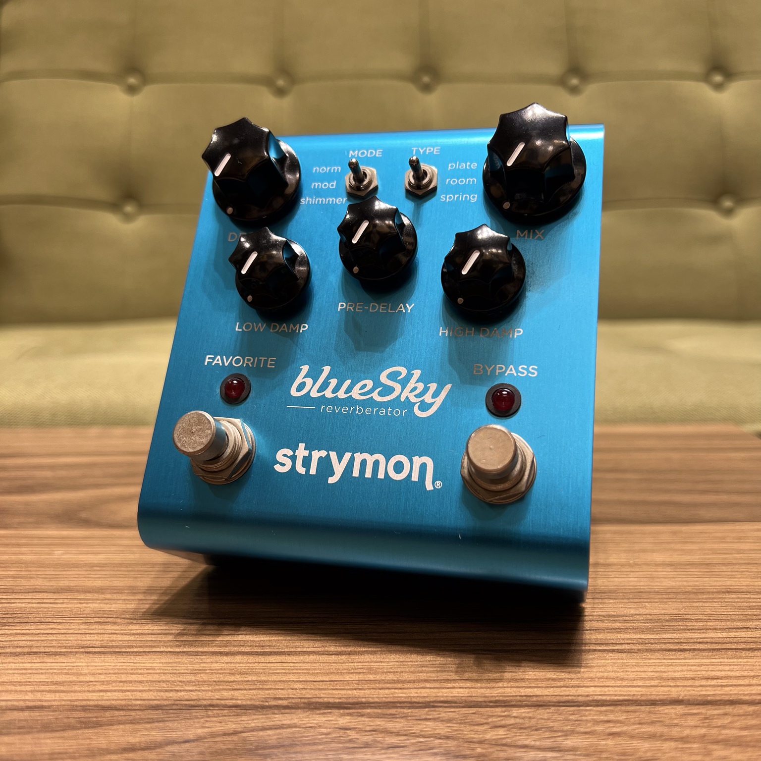 【送料無料】STRYMON blueSky ギター エフェクター リバーブ