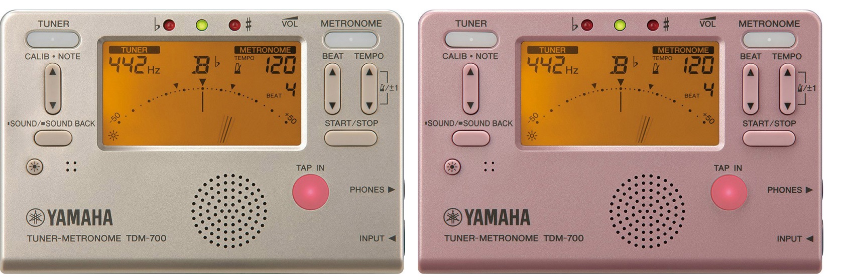 チューナー&メトロノームTDM-700G/P