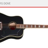 Gibson　ELVIS DOVE”King of Rock ‘n’ Roll”エルヴィス・プレスリーの最新シグネイチャー・アコースティックギターが鈴鹿店に入荷予定！