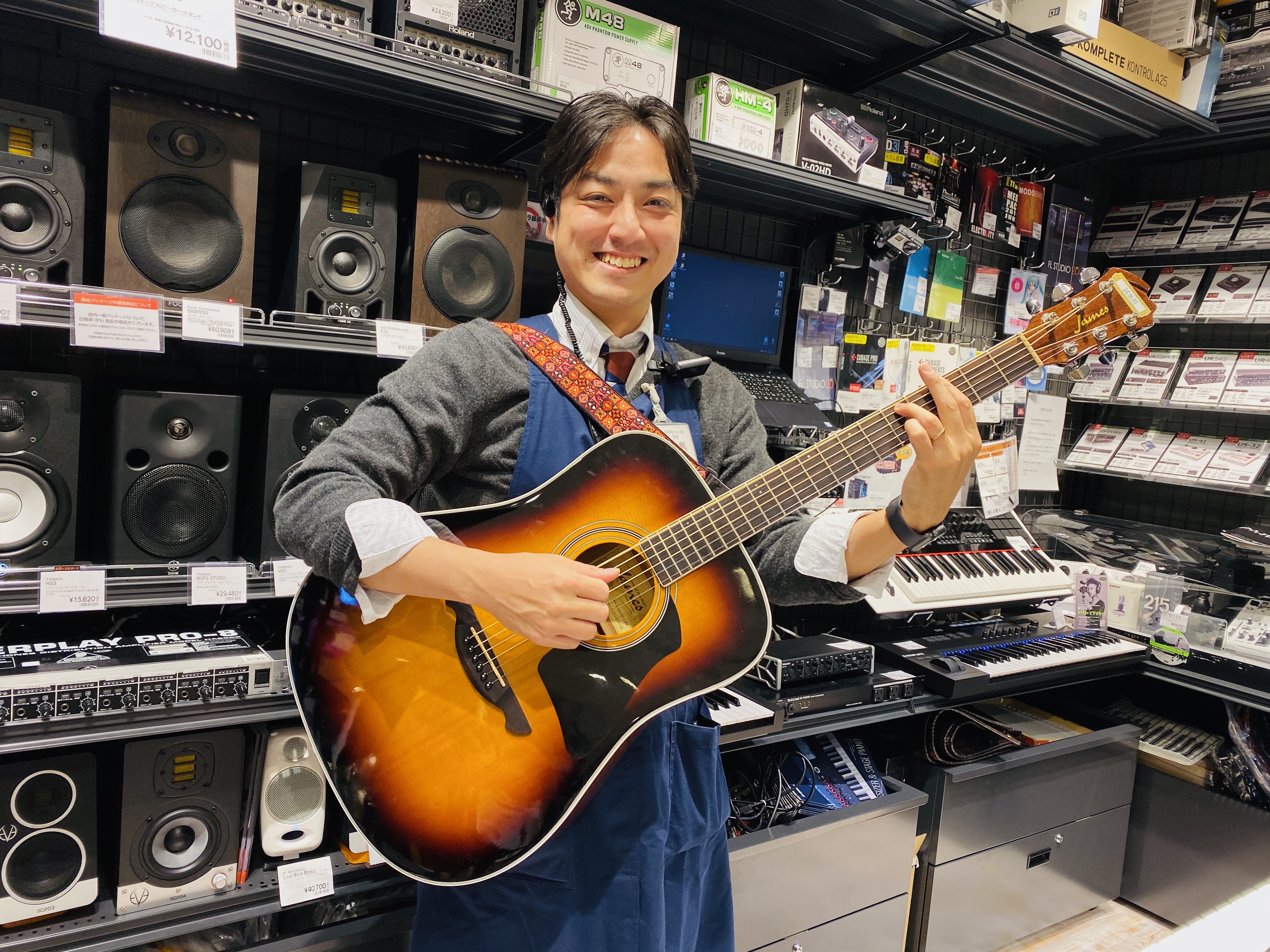 [!!店長 有馬（ありま）!!] はじめまして！立川駅北口に島村楽器がオープンいたします。私の地元、立川に出店できることを心から喜んでおります！ 当店のコンセプトは「体験できる楽器店」です。ギターやベースはもちろんですが、DTMでの作曲方法やライブ用・録音用のマイクの聞き比べ、話題の新製品の試奏など […]