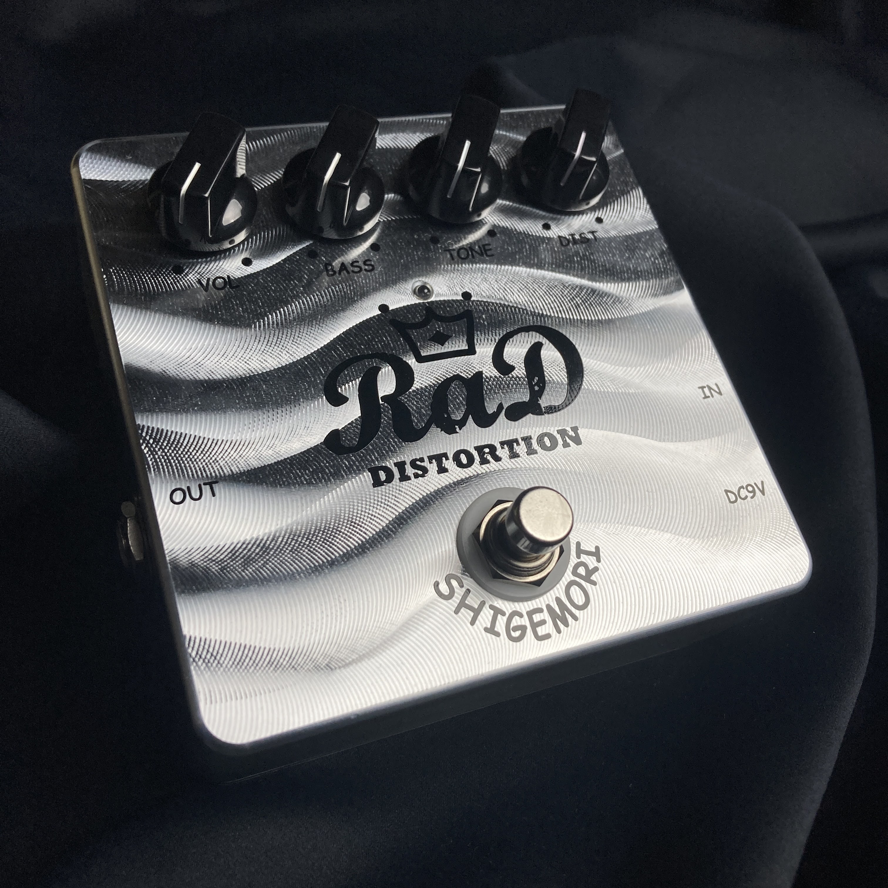 国産ハイエンドエフェクター オーバードライブSHIGEMORI 「RaD」 売却済み
