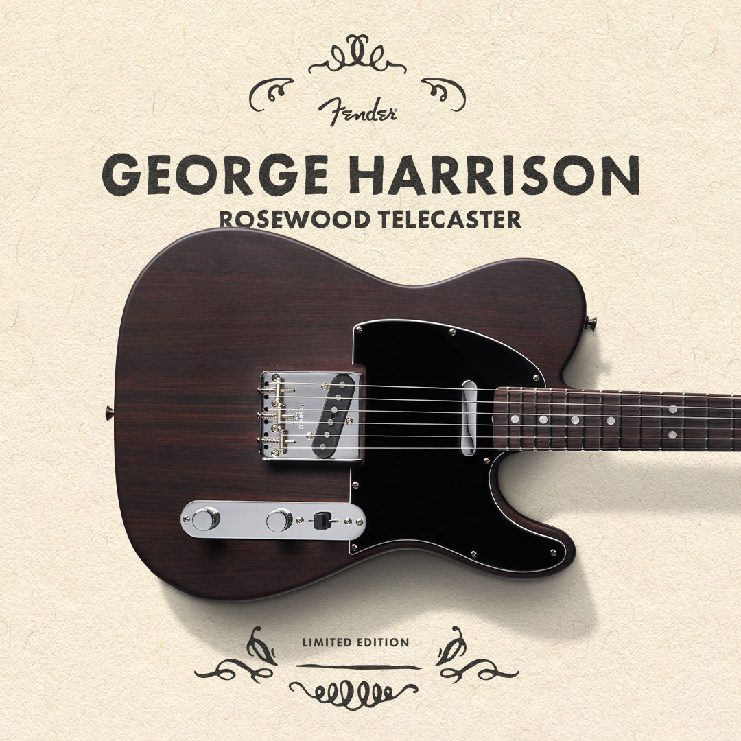 超レアギター　Fender 【George Harrison Telecaster 】島村楽器に1本限定入荷！5/28（日）まで抽選応募受付中！ 【商品説明】 卓越した演奏力とソングライティングスキルで音楽史における最高峰のアイコンとして名を馳せるジョージ・ハリスンのキャリアを称える限定トリビュート […]