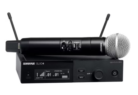 SHURESLXD24/SM58