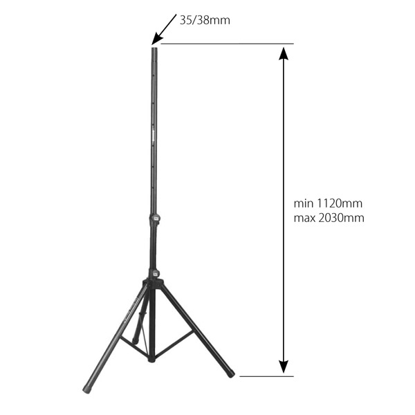 On-Stage stand　スピーカースタンドSS7761B