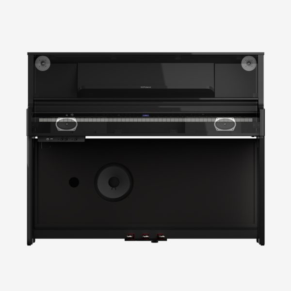 3-way/5-speaker<br />
<br />
本体の高さやスピーカー・ボックスによる共鳴を活かし、深みのある包み込まれるような迫力のあるピアノ・サウンド。<br />
より豊かな演奏表現を可能にしたシステム<br />
<br />
対象機種：LX6GP