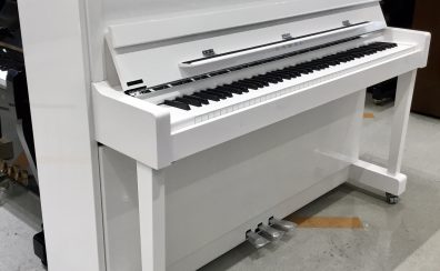 【アップライトピアノ】KAWAI K-114SX 当店オススメ真っ白ピアノ♪