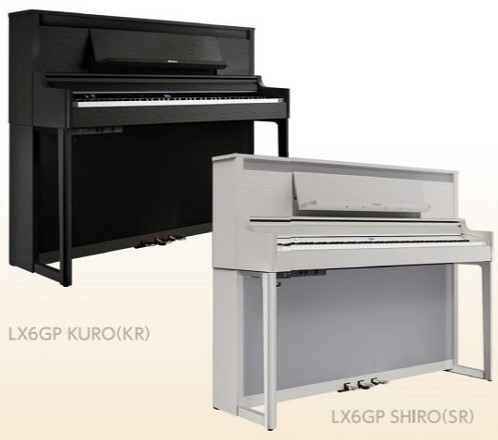 2024年3月発売!!Roland10年保証対象<br />
<br />
型番：LX6GP KR/SR<br />
販売価格¥326,700(税込)<br />
付属品：高低椅子・楽譜集<br />
<br />
基本据付設置料無料<br />
