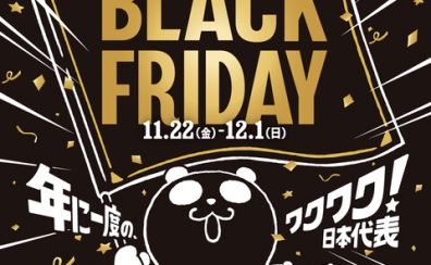 【ギター＆ベースがお得！】11/22（金）～12/1（日）までイオンブラックフライデー開催！