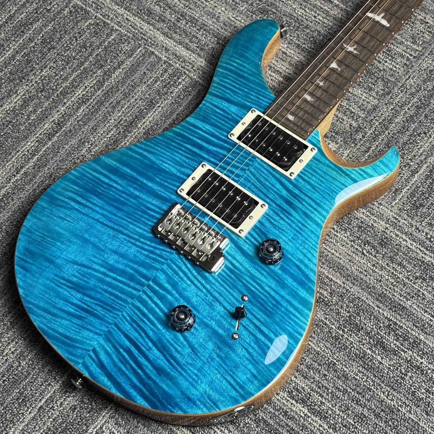 Paul Reed SmithSE CUSTOM 24 Blue　Matteo　/Natural Back