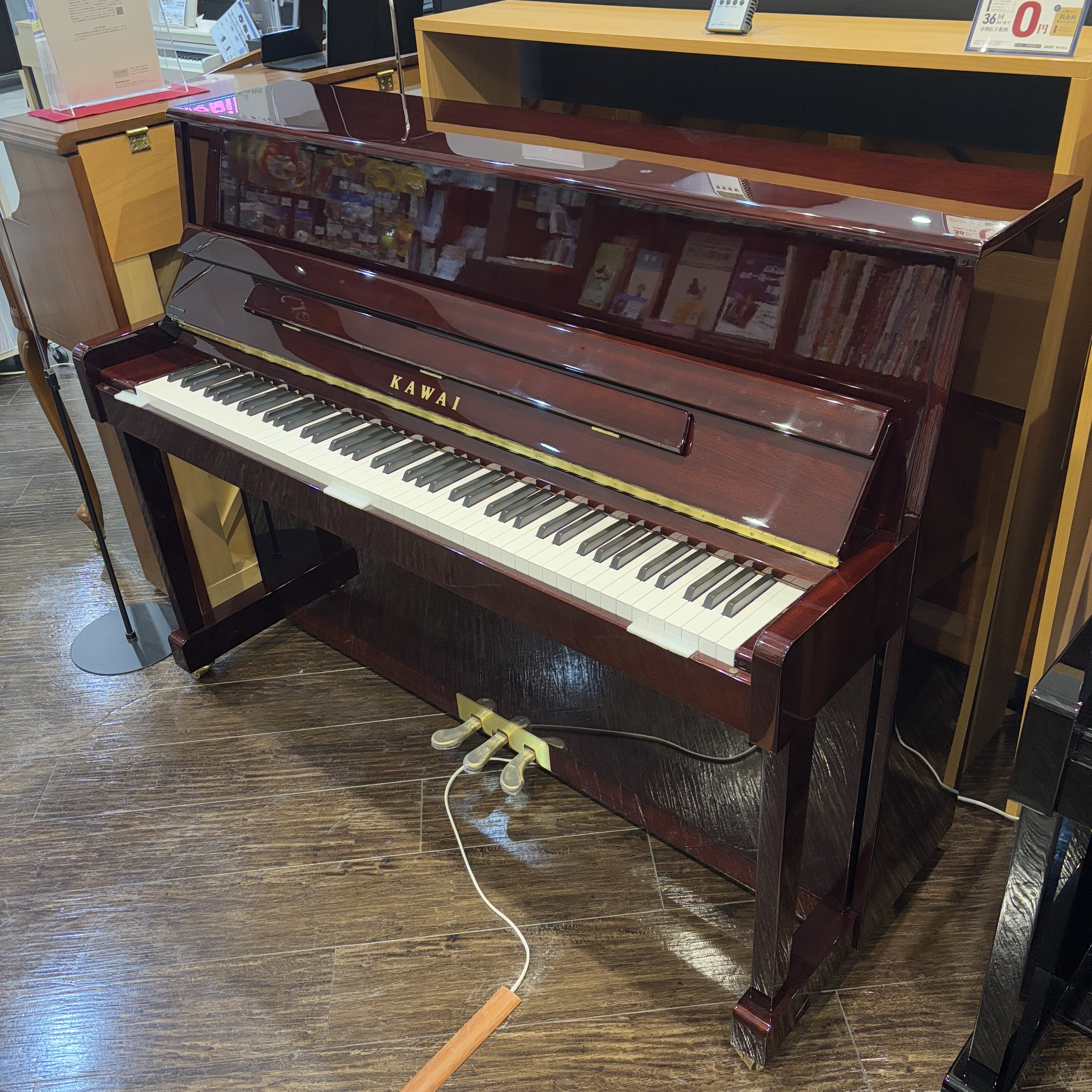 KAWAIアップライトピアノK-114SN