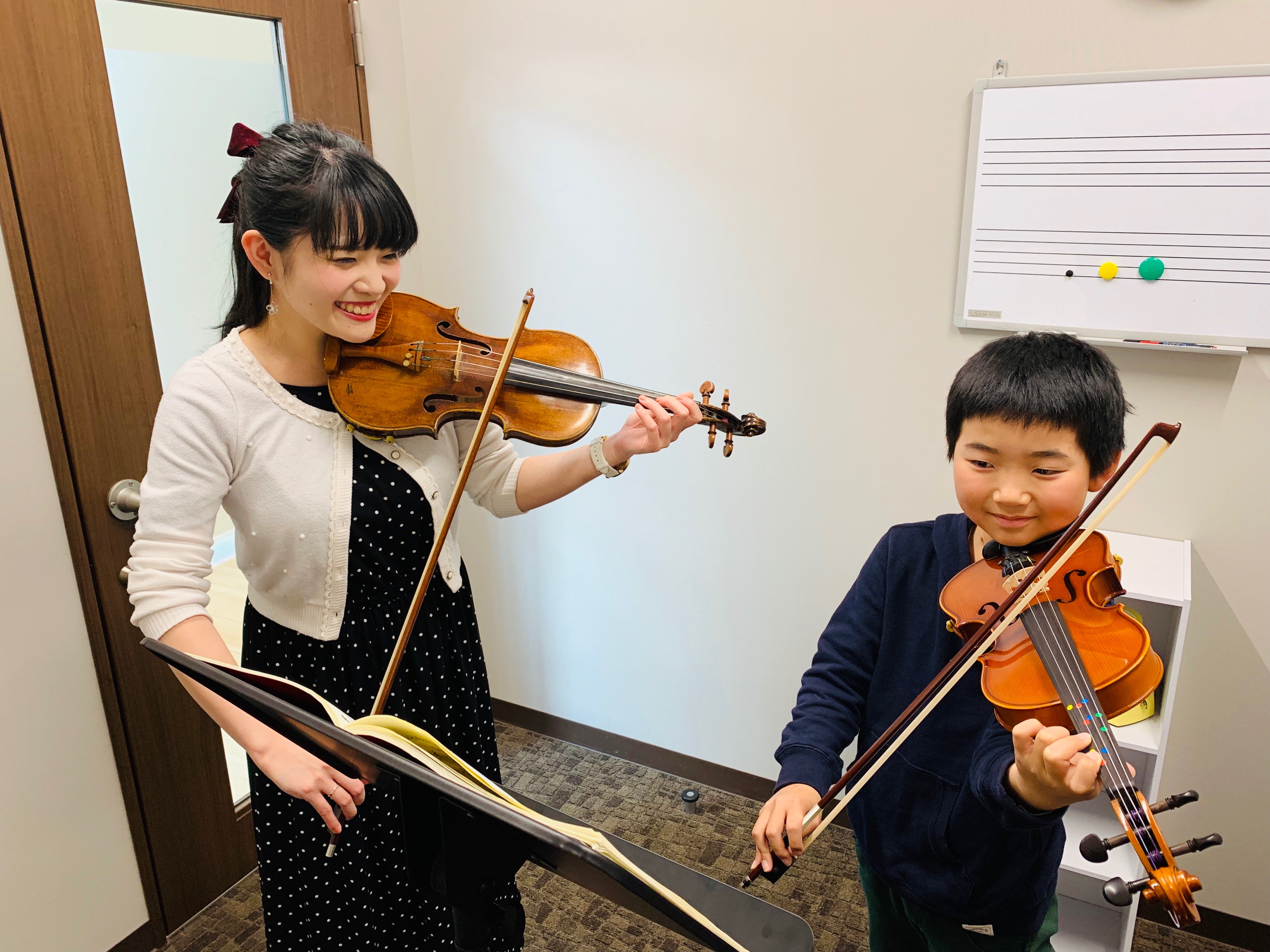 【音楽教室】バイオリン教室　生徒様インタビュー