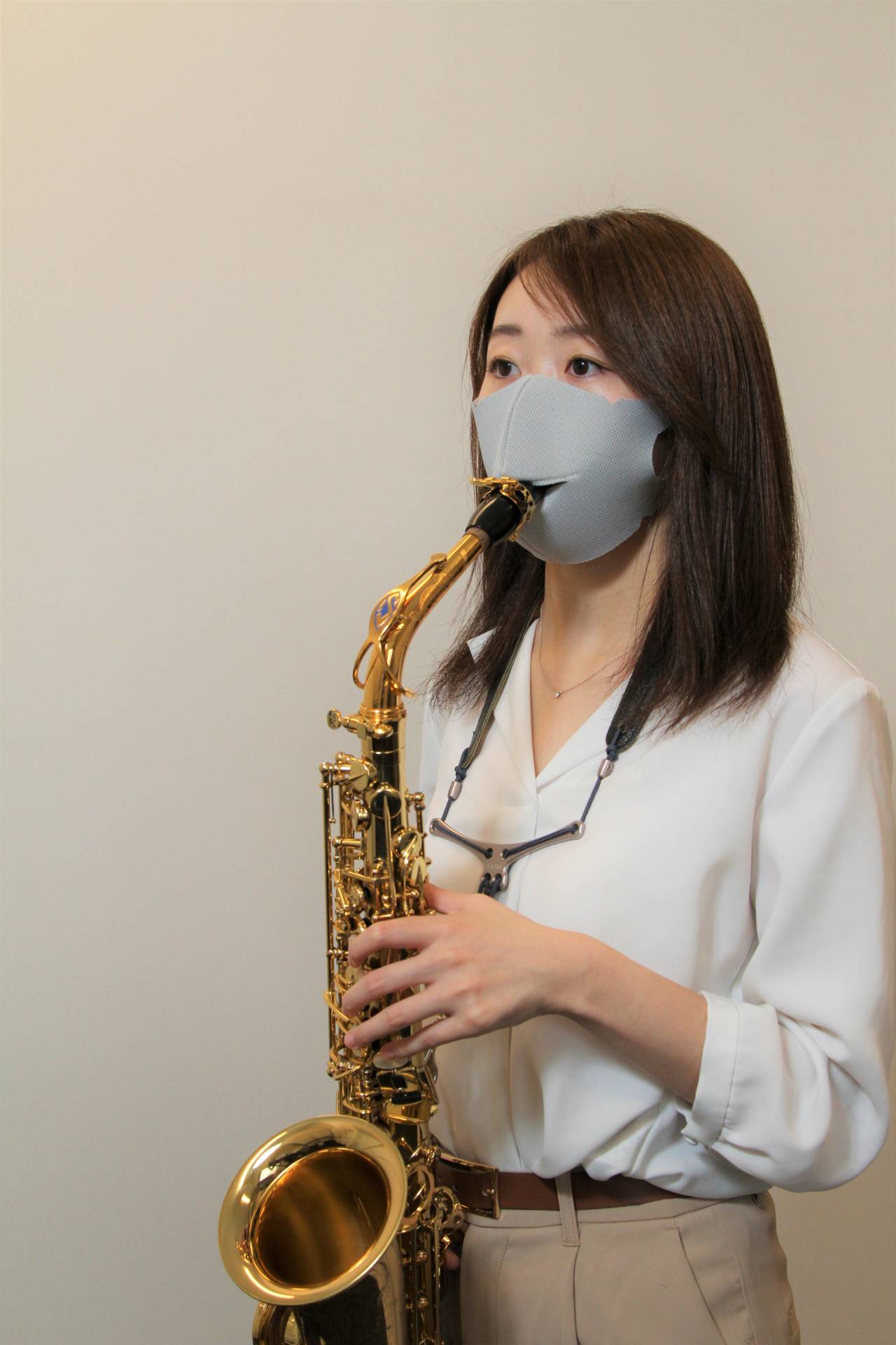 【注目商品】マスクしたまま管楽器演奏できます！