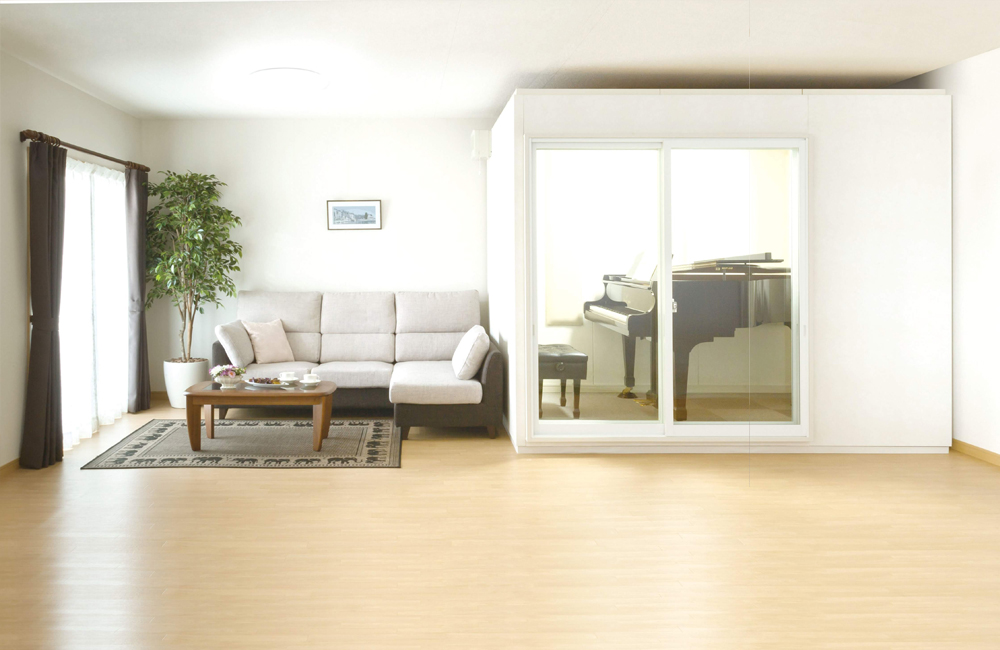 自宅で楽器の演奏ができる環境を 演奏している楽器やお部屋にあわせた防音室選びのポイントを分かりやすくご紹介。お客様にピッタリの防音室選びをサポート致します。 CONTENTS防音相談会ご予約受付中！防音室の種類◆ピアノ◆声楽・ヴォーカル◆木管楽器◆金管楽器◆弦楽器◆アコースティックギター◆エレキギタ [&hellip;]