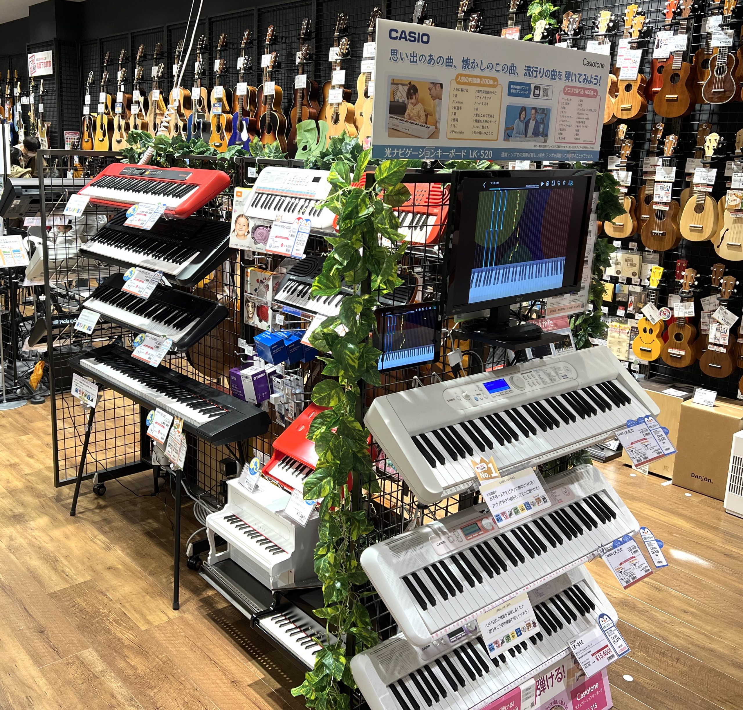 【電子キーボード】電子キーボード選びは島村楽器ららぽーと愛知東郷店へ！