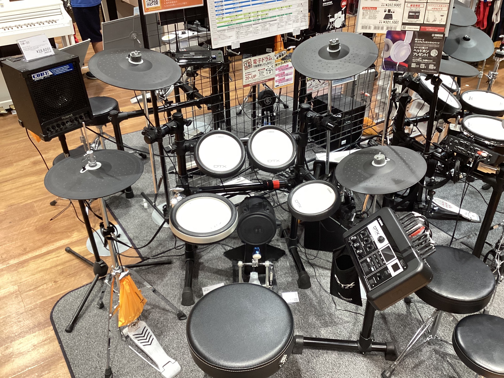更にヘッドホンプレゼントキャンペーンも開催中！2025年9月30日までの期間限定となりますので電子ドラムを買うなら今がチャンス！
