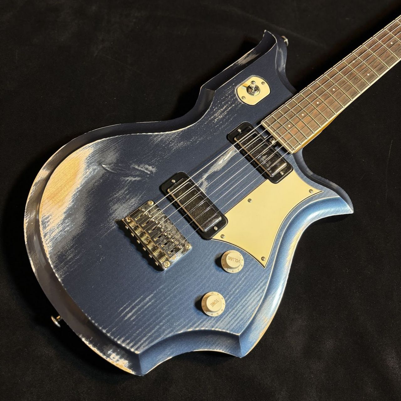 エレキギターBacchus CONTINENTAL AKAMATSU WSE'25/R DLPB-Aged