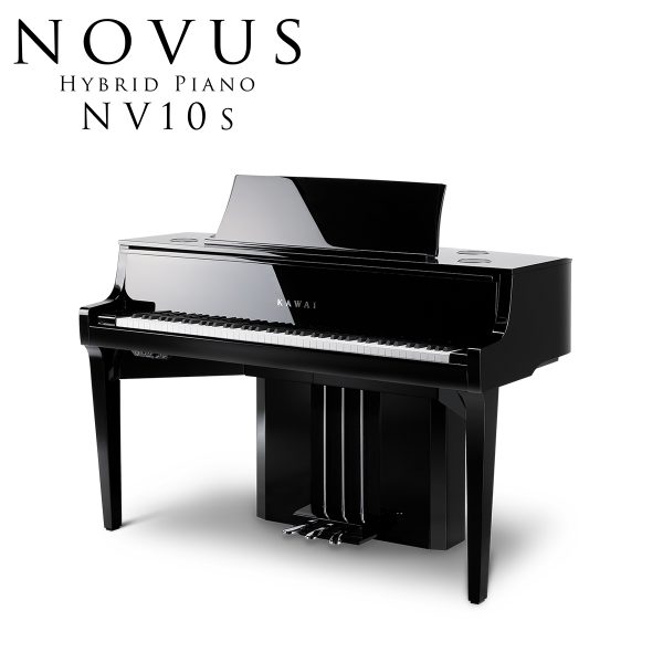 KAWAI NOVUS NV10S　￥954,800(税込)<br />
ペダルを踏んだ時の鍵盤のタッチ変化まで再現。<br />
電子ピアノでより繊細な演奏を求める方に。