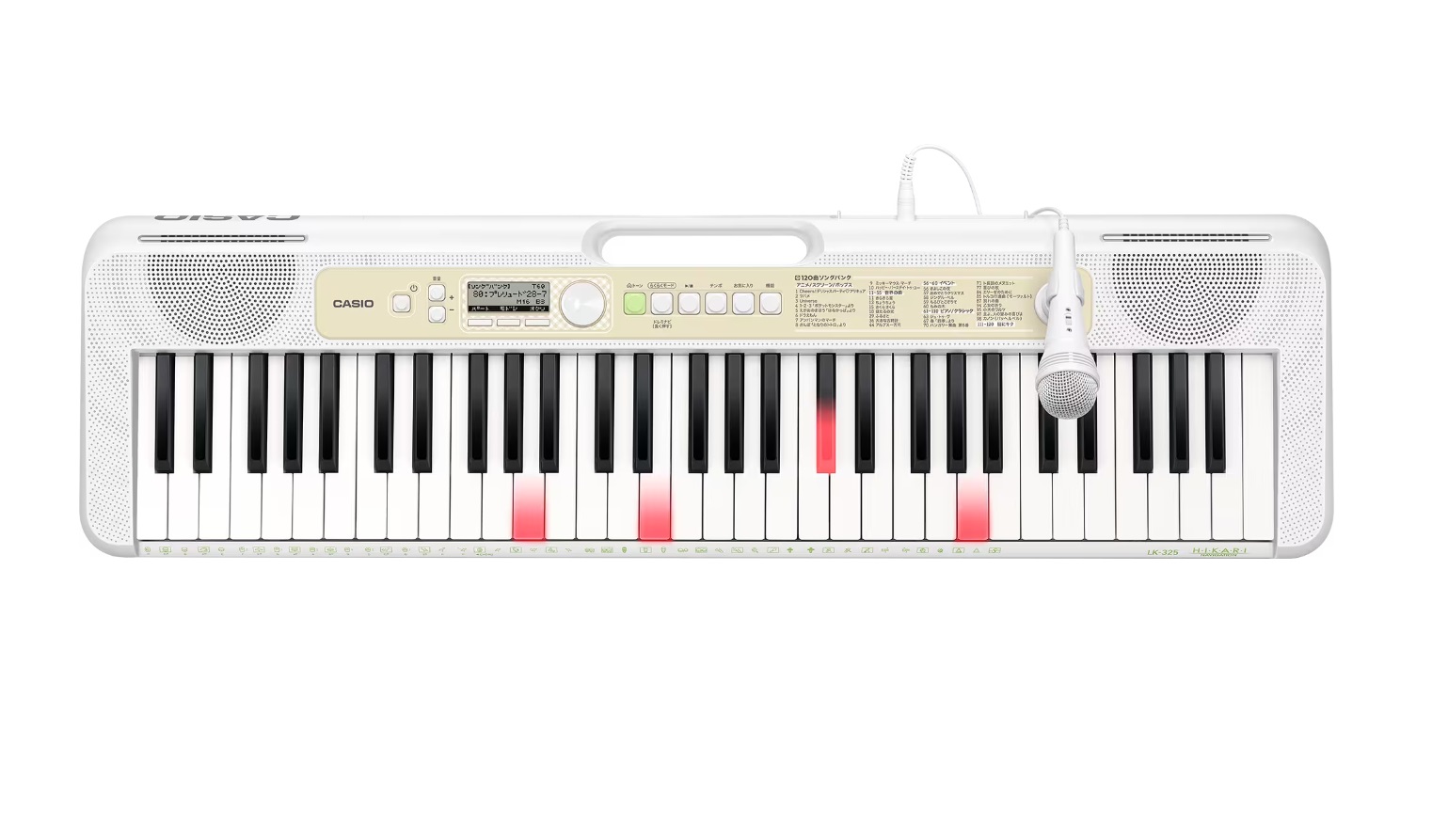 キーボード 61鍵盤Casio LK-325