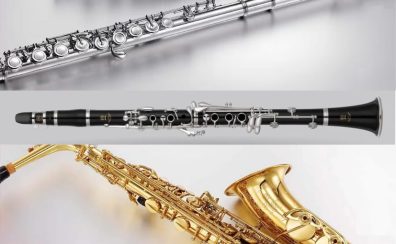 【管楽器】木管楽器の展示機種ご案内