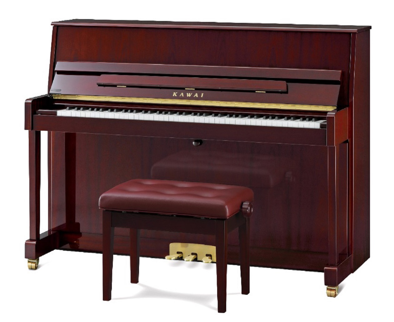 【新品 展示品】アップライトピアノKAWAI（カワイ）K-114SN