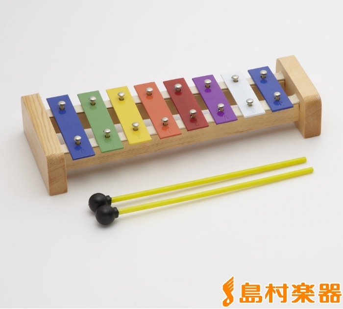 カラフル鉄琴EMUL MTGL-8C カラフル鉄琴 8音(半音なし)