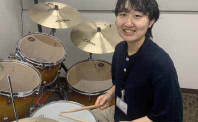 【講師インタビュー】豊川店　土・日曜日開講　ドラム・キッズドラム教室：三浦 可蓮先生