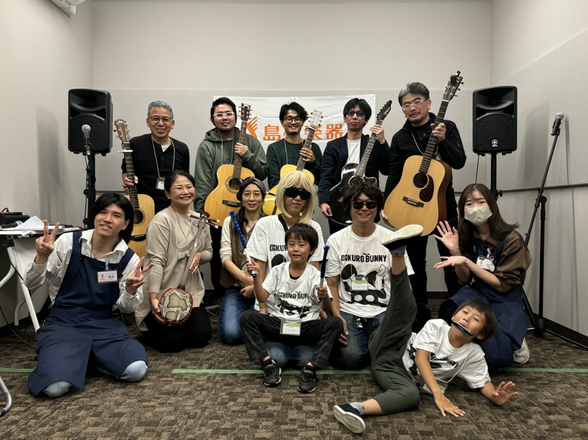 こんにちは！豊アコスタッフの藤原です！インストアライブレポートをお送りいたします。今回は6組の方にご出演いただきました！みなさまステキな演奏をありがとうございました。 ぜひご覧ください！ CONTENTS中原光太郎西村 悠平カワイ　ノブユキあすなろあかばなぁドクロバニー出演者の皆様で「ルージュの伝言 […]