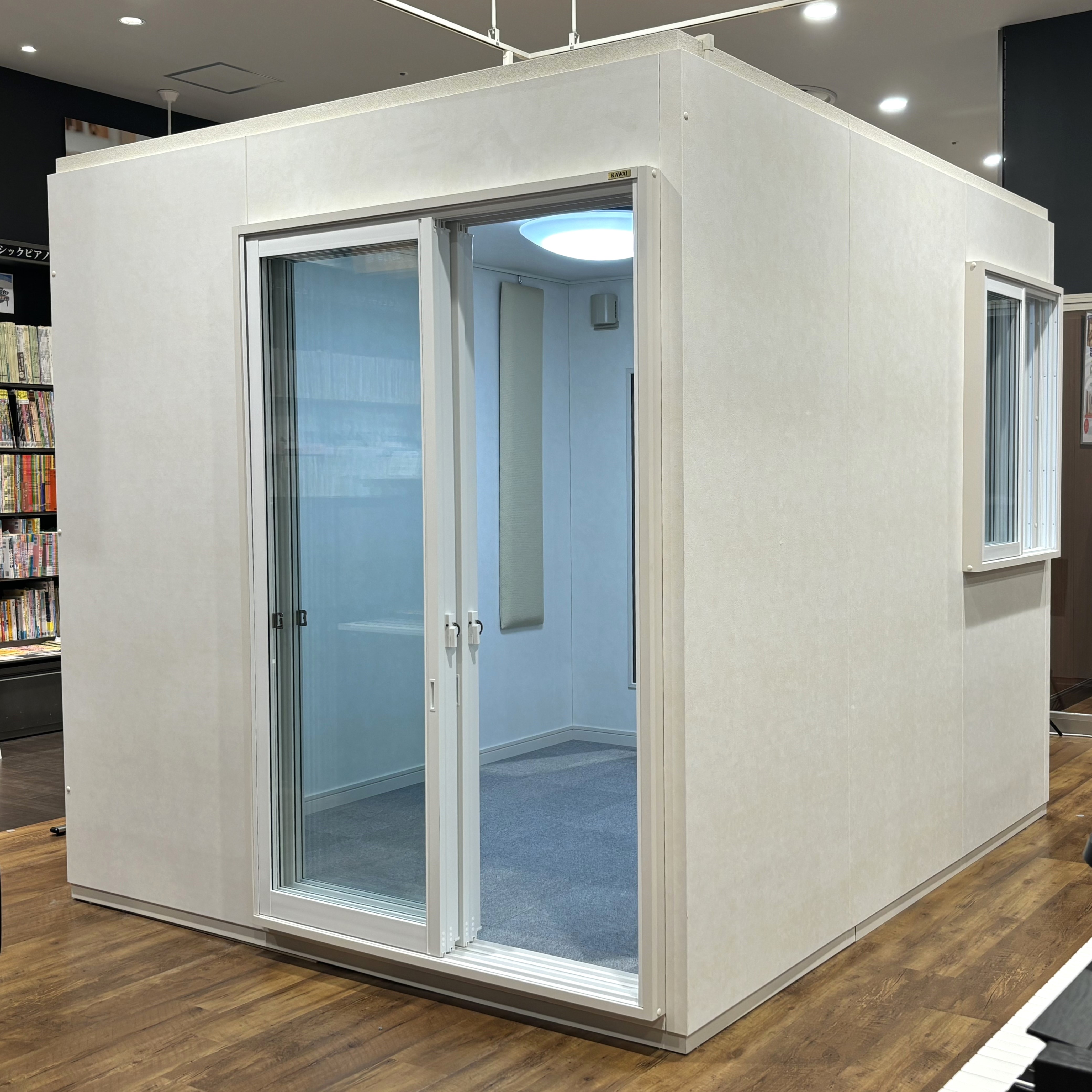 ユニットタイプ 防音室KAWAI MHCX22-26 Hi/Dr-35/3.7畳 【展示1点限りの特別価格】