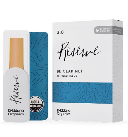 クラリネットリードD'Addario WOODWINDS ORGANIC RESERVE　3.0