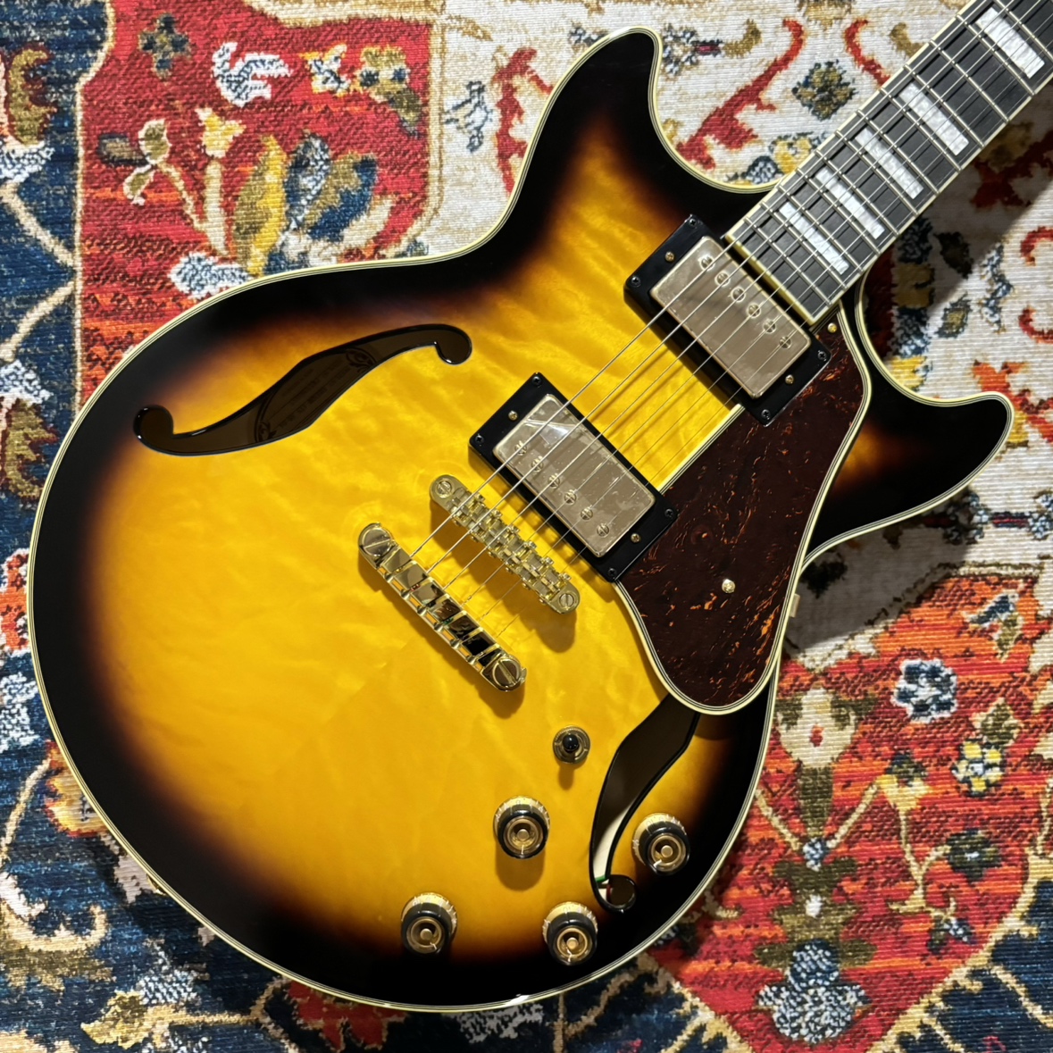 セミアコースティックギターAM93QM