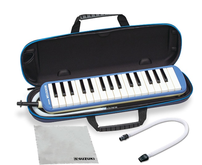 鍵盤ハーモニカSUZUKI FA-32B ブルー メロディオン