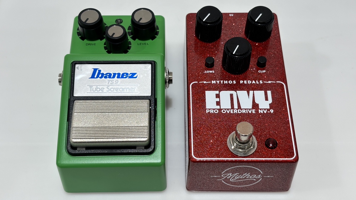 エフェクター：オーバードライブ編 ～TS系～】TS9の進化系？”ENVY”を