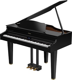 【電子ピアノ】グランド型デジタルピアノ「Roland GP-607」、豊洲店に展示中！