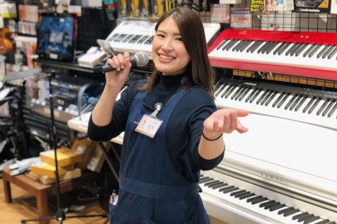 スタッフ写真 管楽器・シンセサイザー・DTM・PA 堀井