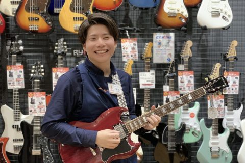 スタッフ写真 エレキギター・アンプ・アクセサリー 蒲原