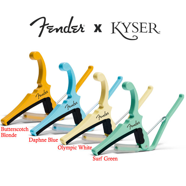 *Fender×KYSERコラボレーションカポタスト各色入荷いたしました！ **Fenderギターの人気カラーをモチーフにしたカラーバリエーション Fenderの人気カラーをモチーフにした4色展開で お持ちのギターの色に合わせても良し！ 自分の好きな色を選んでも良し！となっております！ ***But […]